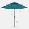 Best Choice Products 10ft 3-Tier Patio Umbrella, Market Sun Shade w/ Tilt Adjustment, Easy Crank